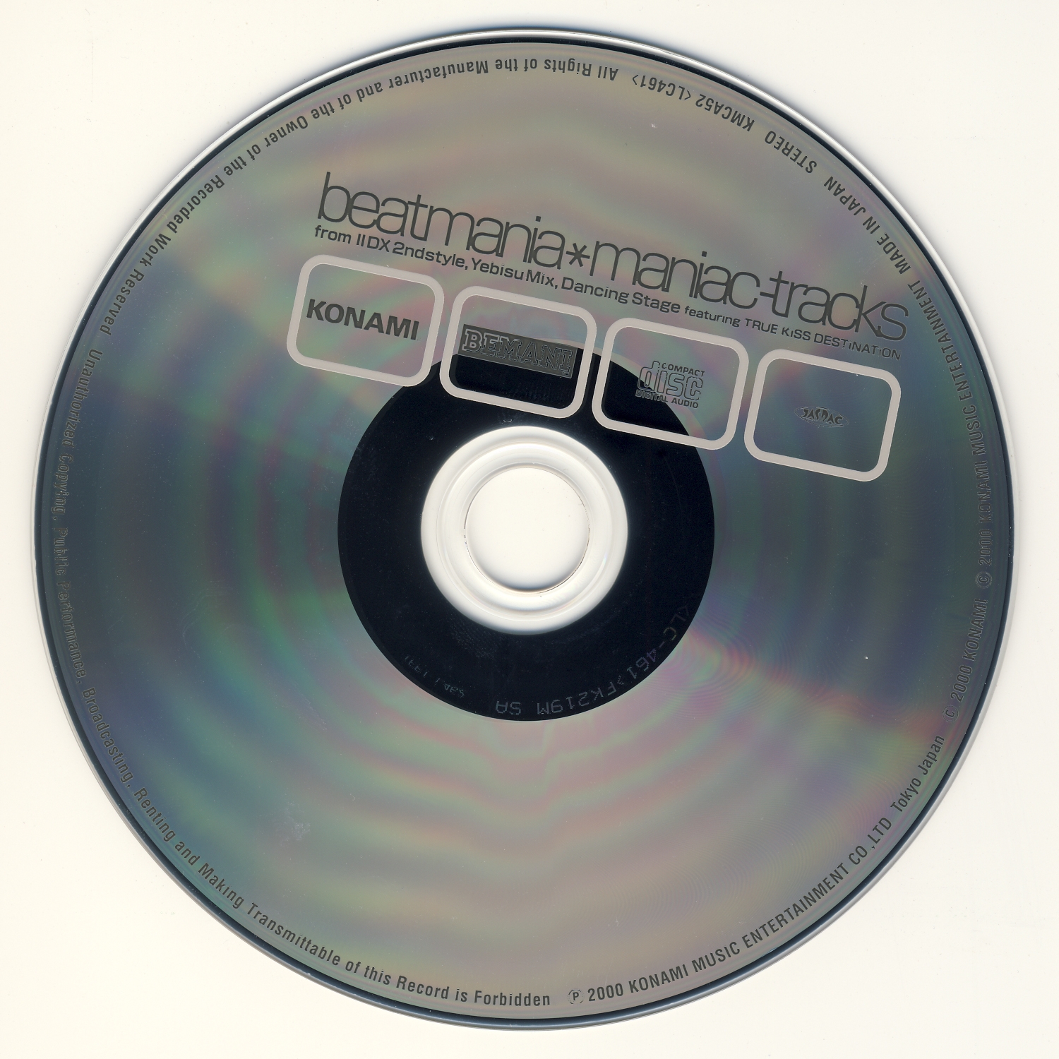 beatmania maniac-tracks (2000) MP3 - Download beatmania maniac 
